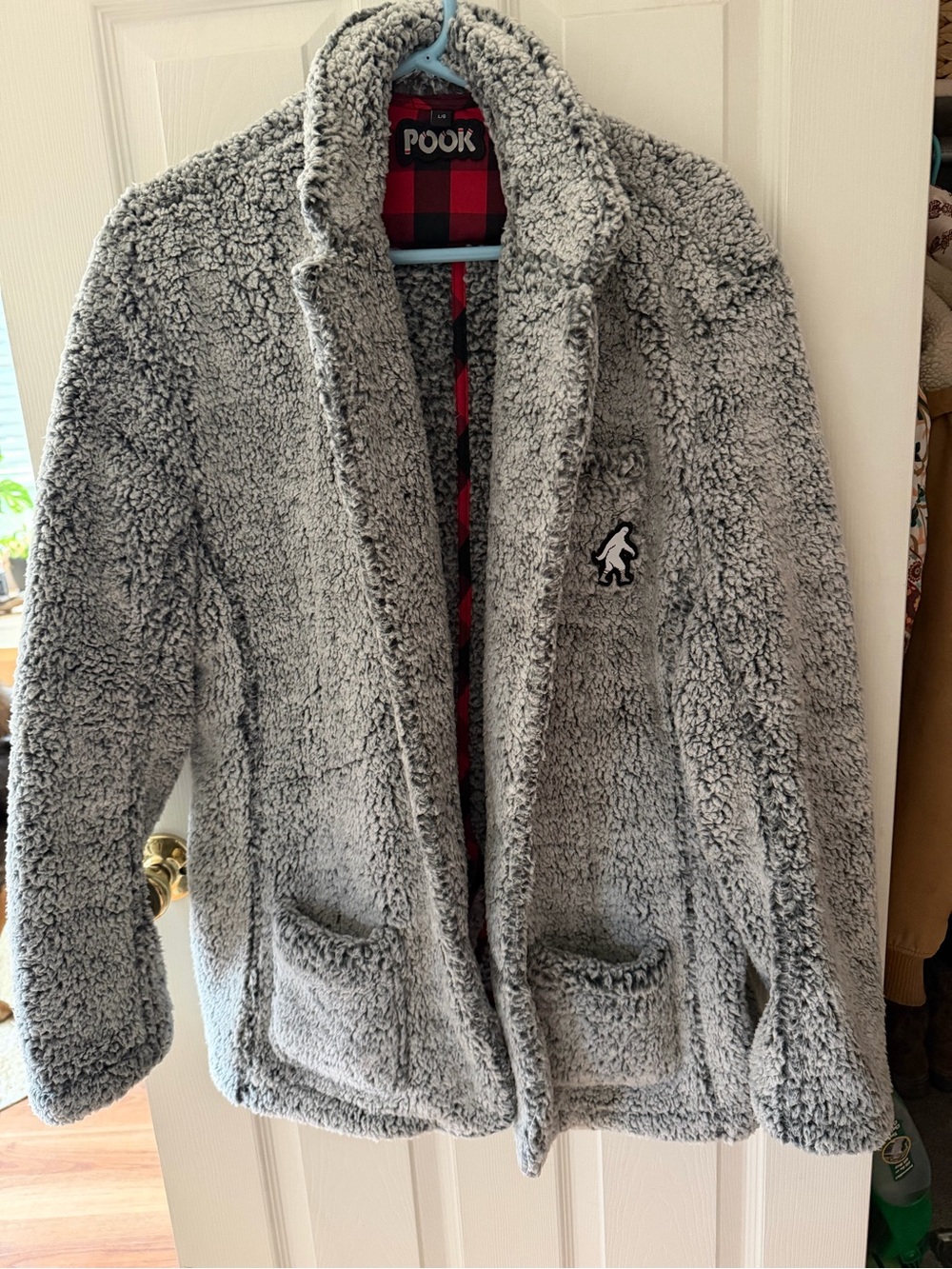 Gray Sherpa Jacket